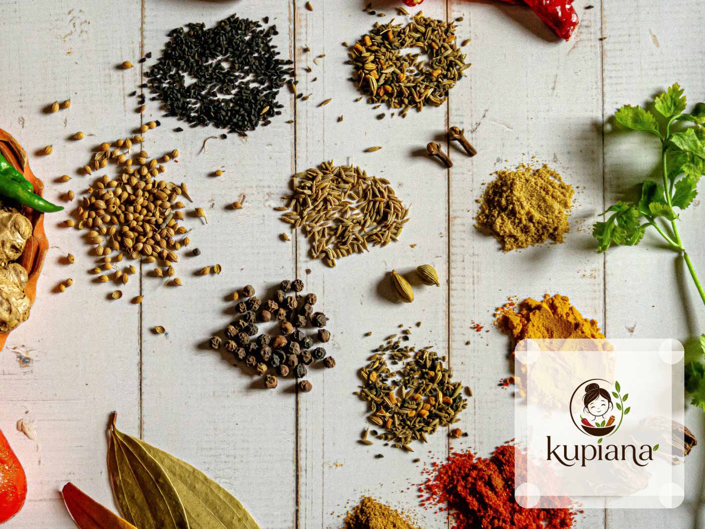 Kupiana organic spices and cold-pressed oils